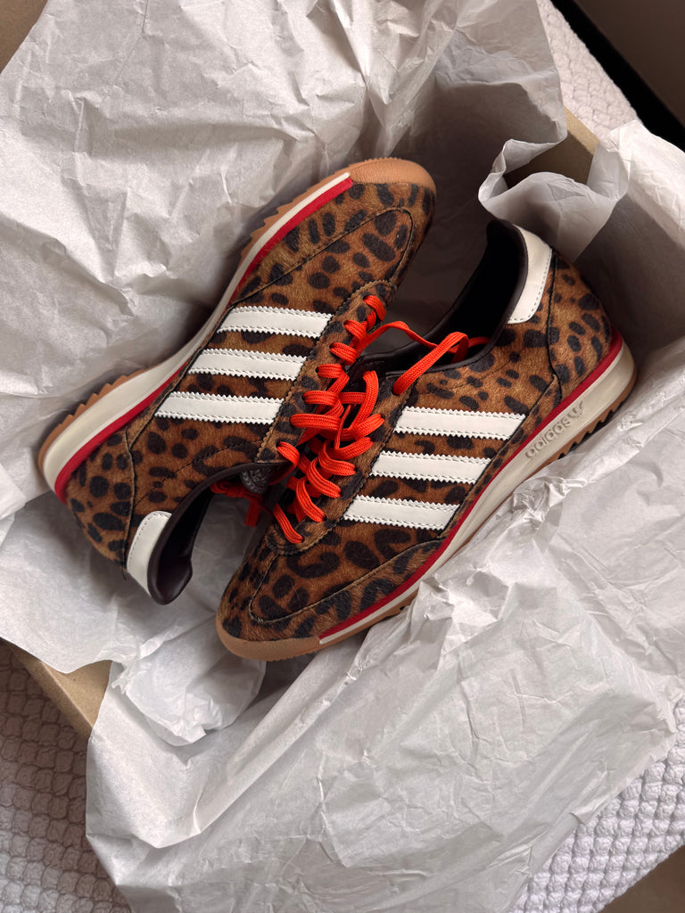 Tenis importados SL 72 ♥️ Preloved Red Leopardo 🐆 ✨