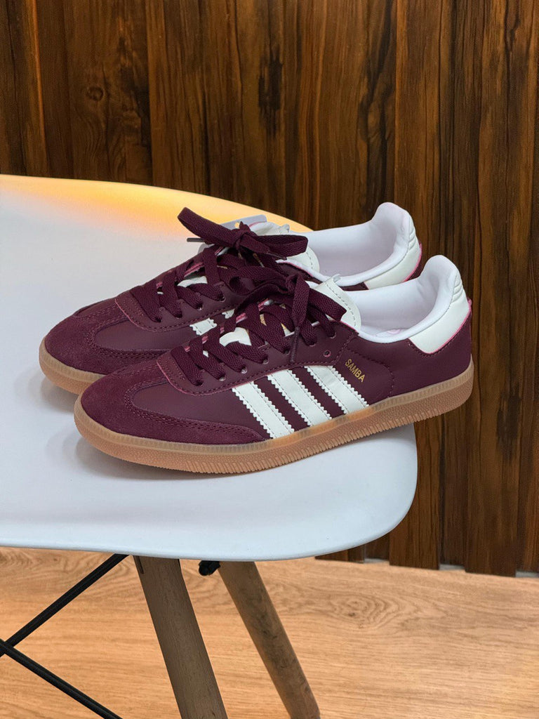 Nuevos✨ Tenis importados SAMBA Vinotinto 🍇♥️