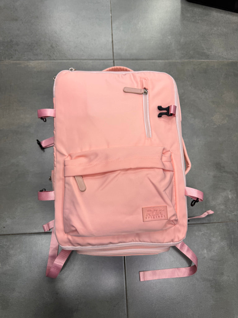 Morral bolso viajero rosado RDK rosado salmon 🍣 🌸